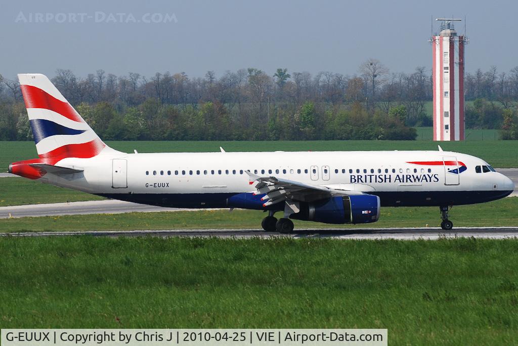 G-EUUX, 2008 Airbus A320-232 C/N 3550, British Airways Airbus A320-232