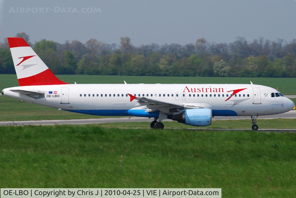 OE-LBO, 1998 Airbus A320-214 C/N 776, Austrian Airlines A320-214