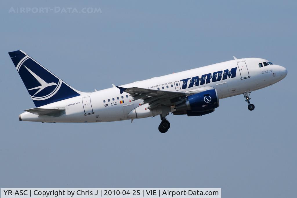 YR-ASC, 2007 Airbus A318-121 C/N 3220, Tarom Airbus A318-111
