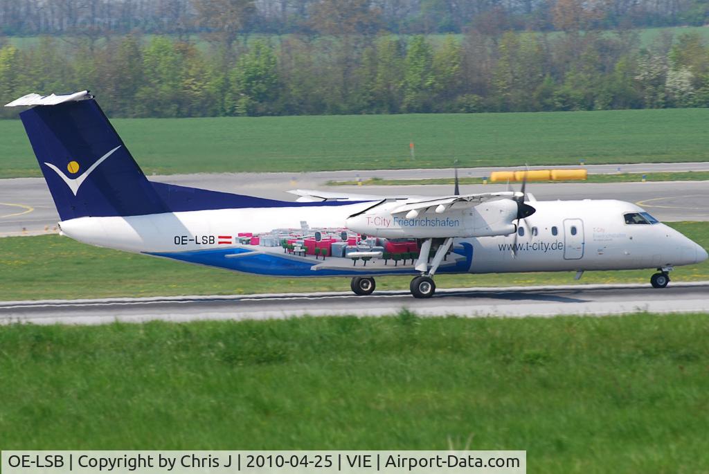 OE-LSB, 1998 De Havilland Canada DHC-8-314Q Dash 8 C/N 525, Intersky DHC8-314