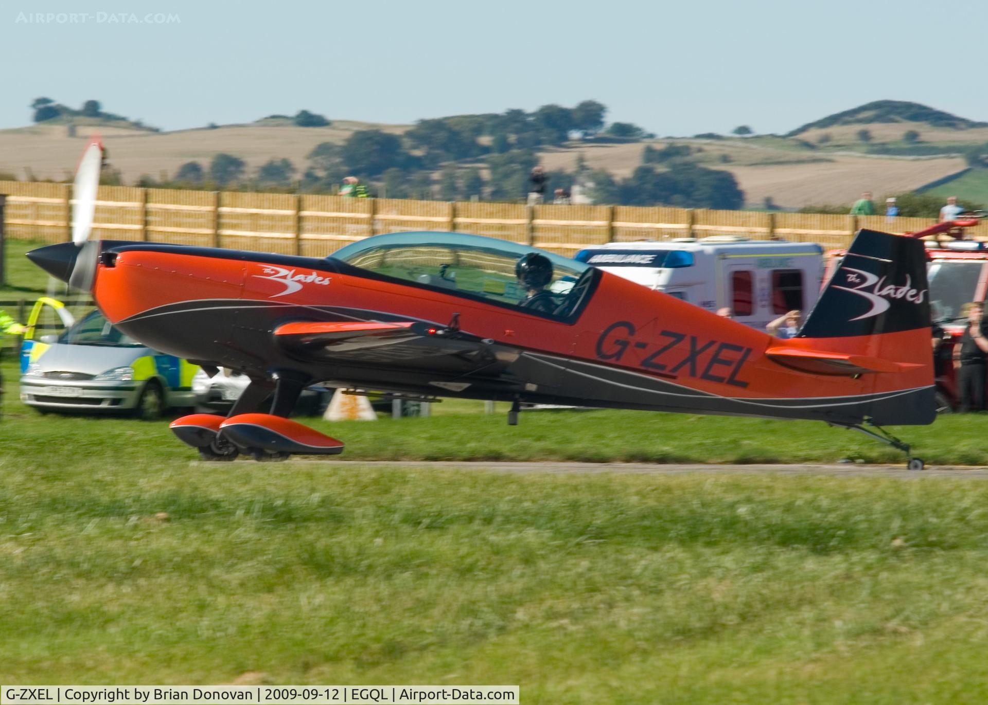 G-ZXEL, 2006 Extra EA-300L C/N 1224, Blades Aerobatic Team - RAF Leuchars Airshow 2009