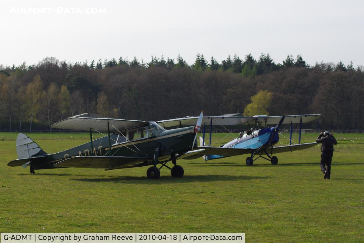 G-ADMT, 1936 De Havilland DH.87B Hornet Moth C/N 8093, Felthorpe, UK.