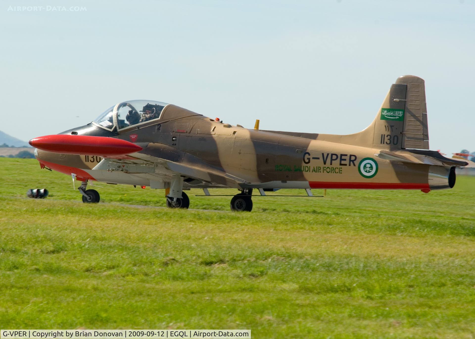 G-VPER, 1976 BAC 167 Strikemaster Mk.80A C/N EEP/JP/4096, Team Viper - RAF Leuchars Airshow 2009