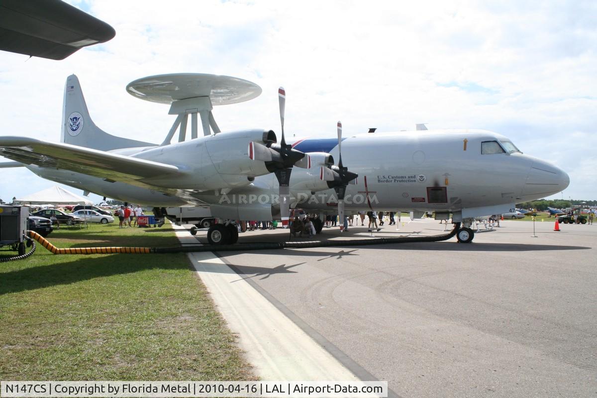 N147CS, Lockheed P-3 AEW&C C/N 185-5162, Border Patrol P-3B