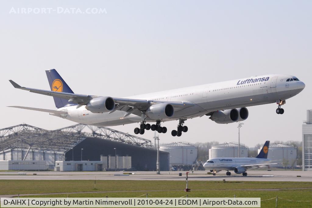 D-AIHX, 2009 Airbus A340-642 C/N 981, Lufthansa