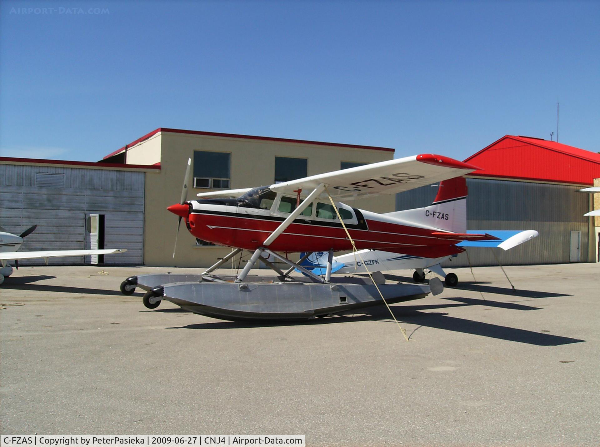 C-FZAS, 1973 Cessna A185F Skywagon 185 C/N 18502122, @ Orillia Airport