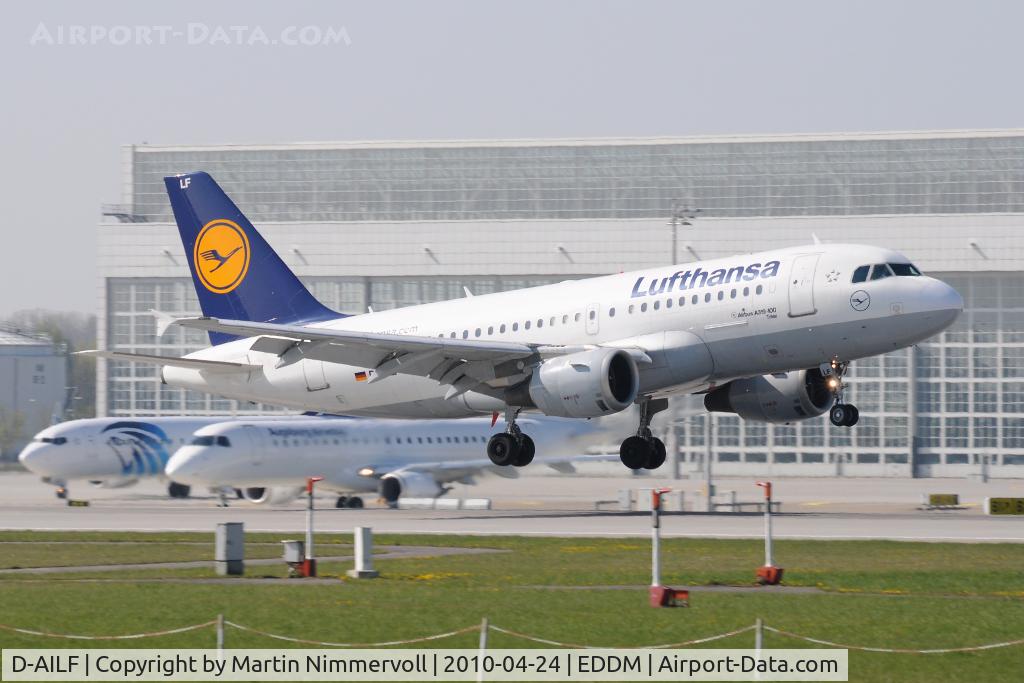 D-AILF, 1996 Airbus A319-114 C/N 636, Lufthansa