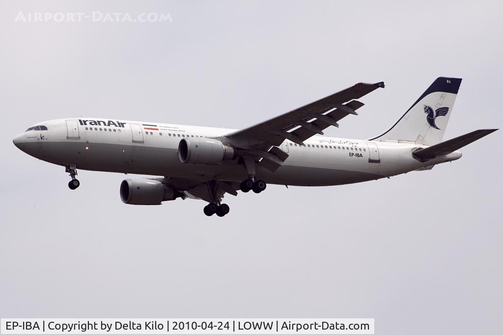 EP-IBA, 1993 Airbus A300B4-605R C/N 723, IRAN AIR  A-300-605R