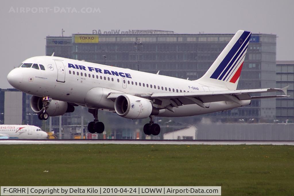 F-GRHR, 2001 Airbus A319-111 C/N 1415, Air France