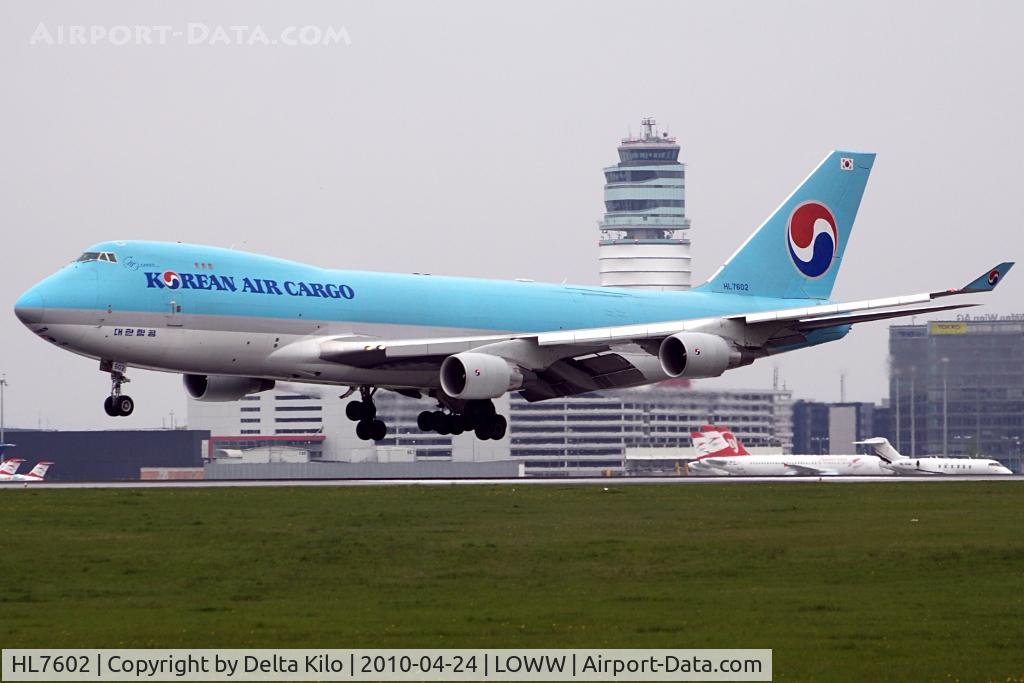 HL7602, 2005 Boeing 747-4B5F/SCD C/N 34301, Korean Air Cargo