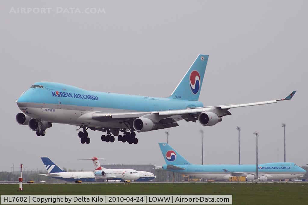 HL7602, 2005 Boeing 747-4B5F/SCD C/N 34301, Korean Air Cargo