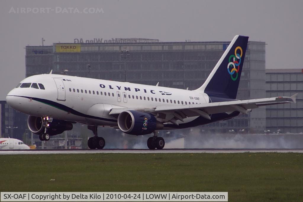 SX-OAF, 2009 Airbus A319-112 C/N 3895, Pantheon Airways/Olympic Air