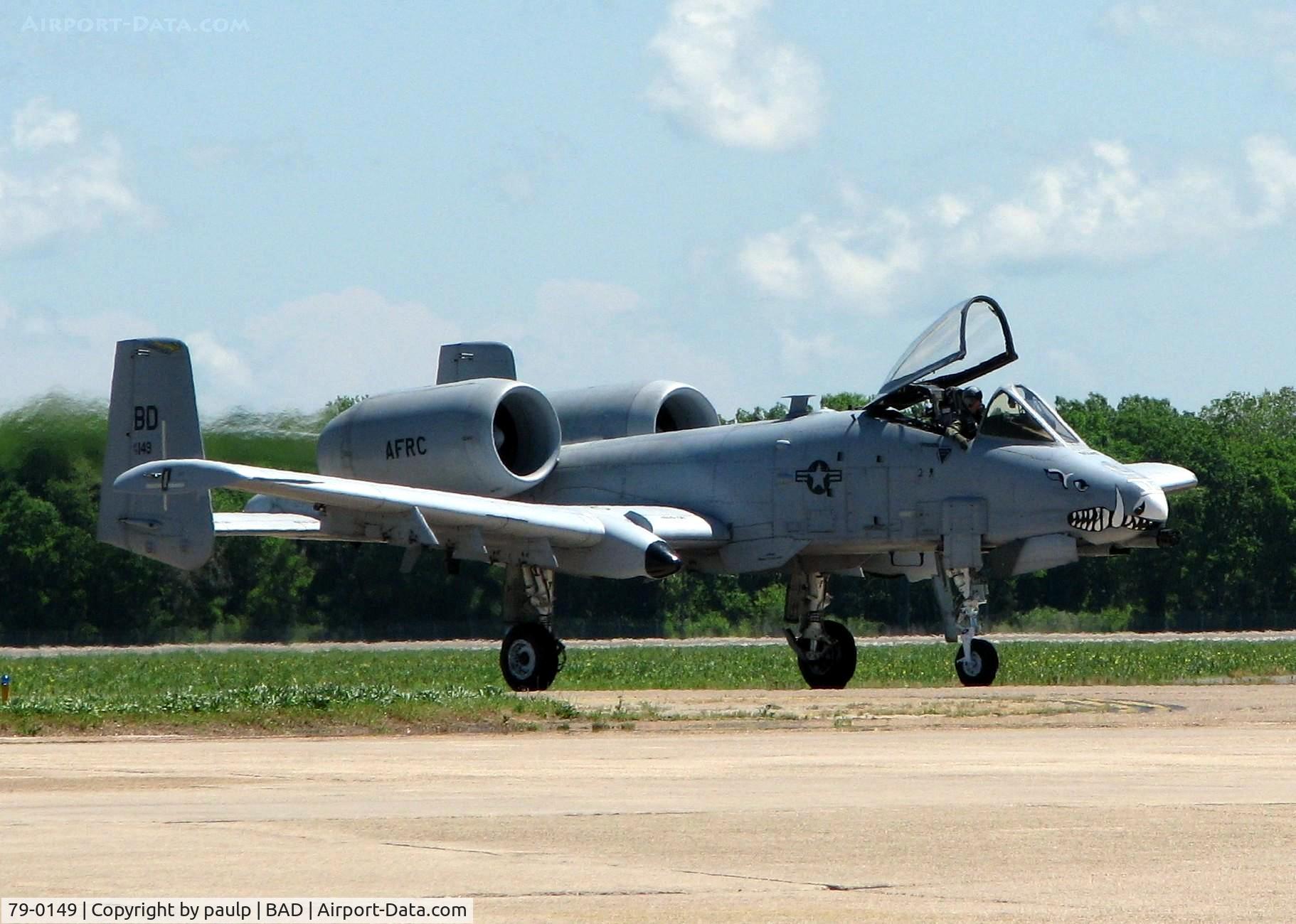 79-0149, 1979 Fairchild Republic A-10C Thunderbolt II C/N A10-0413, At the Barksdale Air Force Base Air Show 2010.