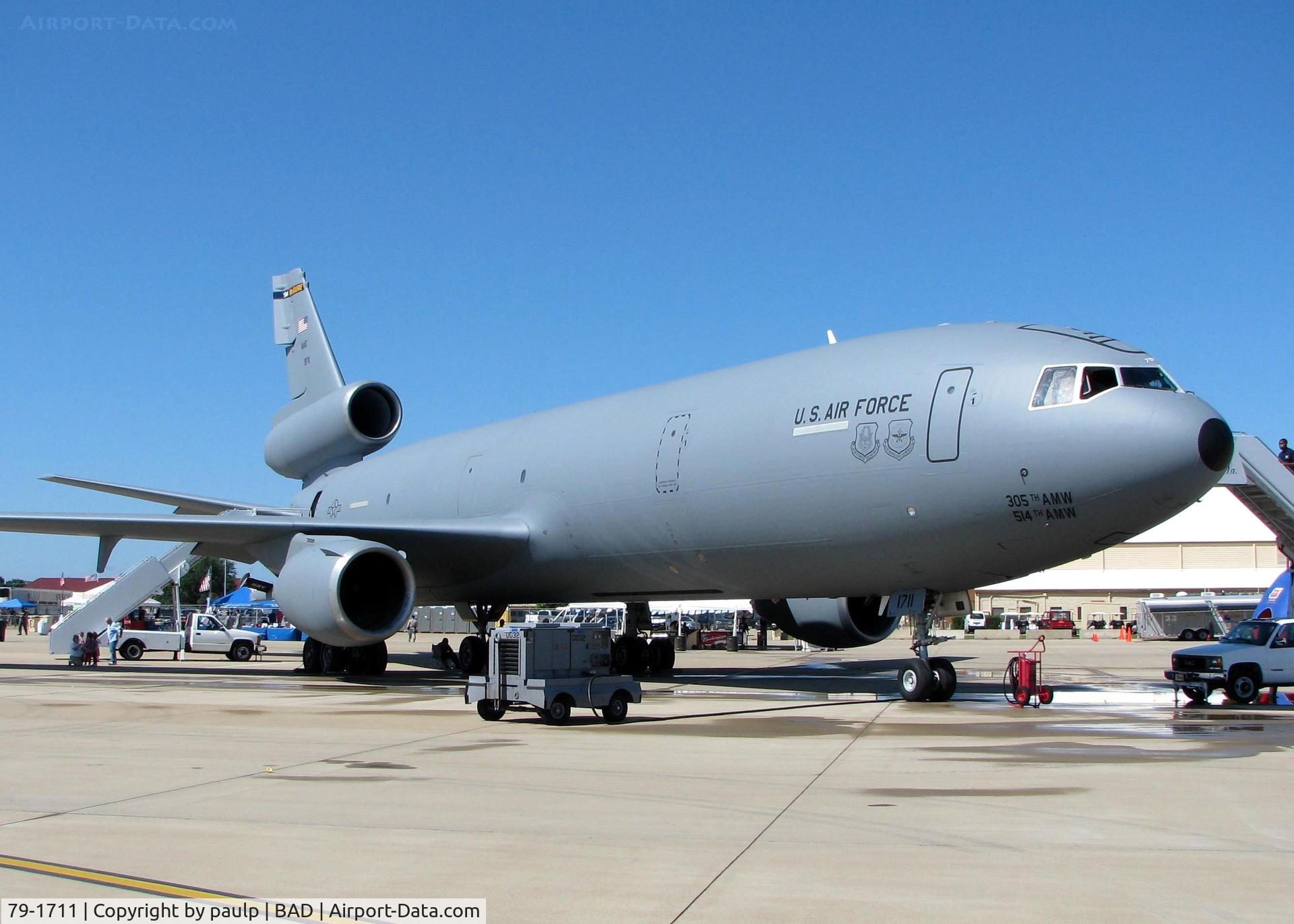 79-1711, 1979 McDonnell Douglas KC-10A Extender C/N 48203, At the Barksdale Air Force Base Air Show 2010.