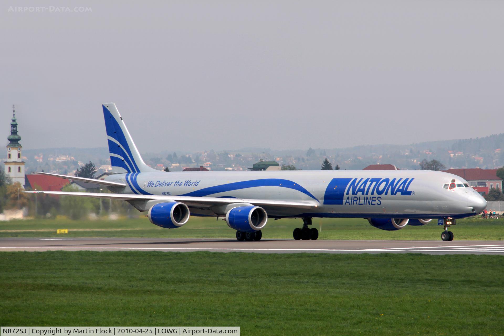 N872SJ, 1969 Douglas DC-8-71F C/N 46040, .