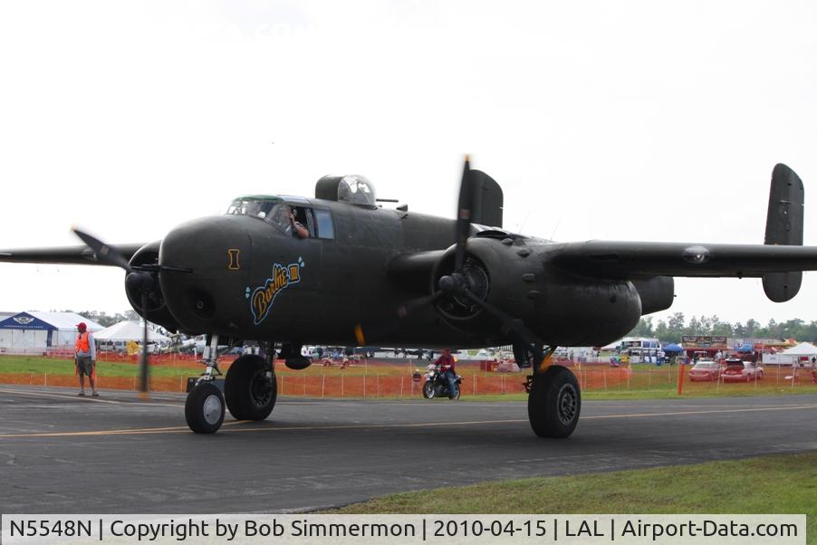 N5548N, 1943 North American B-25H Mitchell C/N 98-21107, Sun N Fun 2010