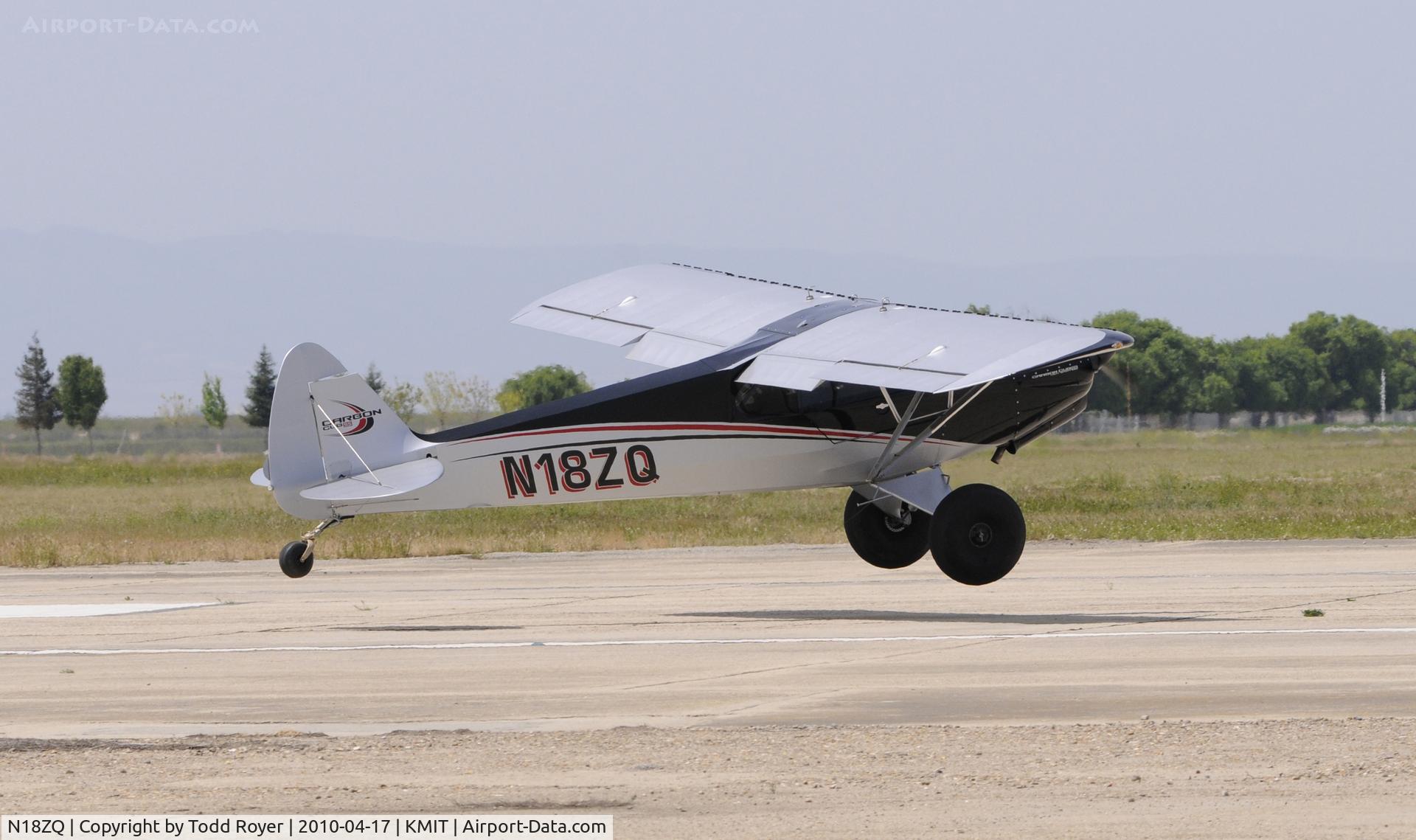 N18ZQ, Cub Crafters CC11-160 Carbon Cub SS C/N CC11-00110, Minter Field fly in 2010