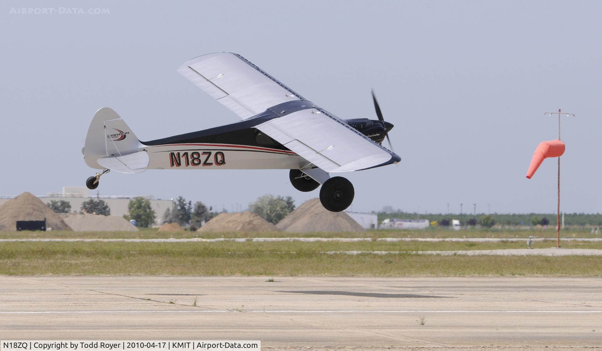 N18ZQ, Cub Crafters CC11-160 Carbon Cub SS C/N CC11-00110, Minter Field fly in 2010