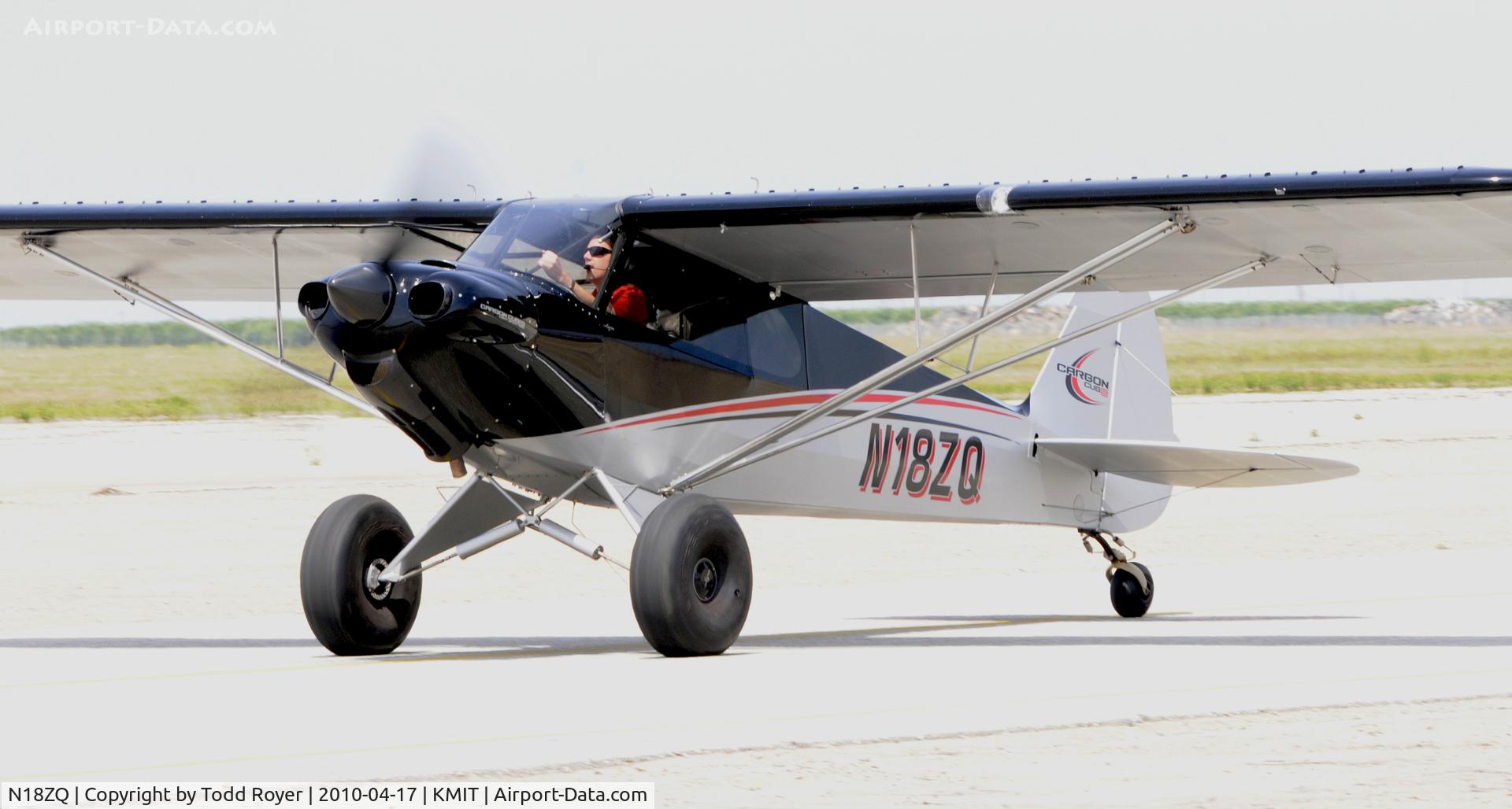 N18ZQ, Cub Crafters CC11-160 Carbon Cub SS C/N CC11-00110, Minter Field fly in 2010