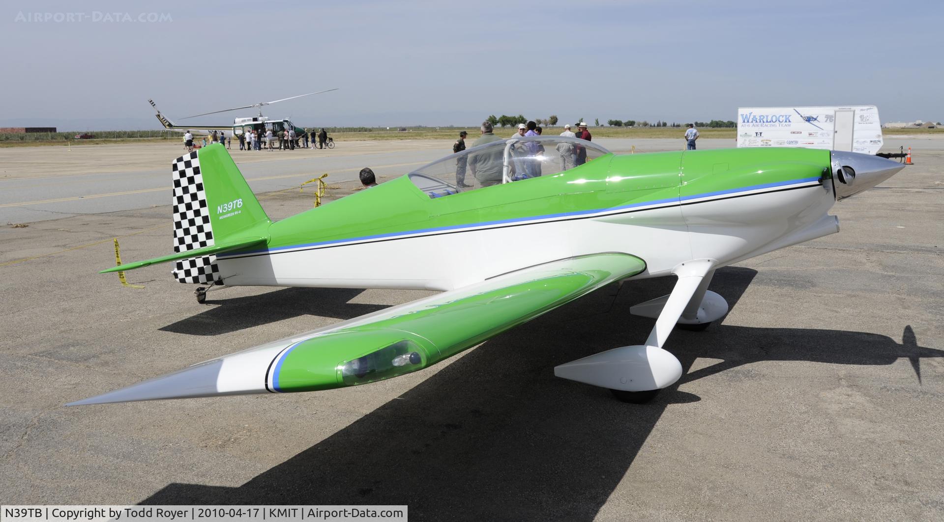 N39TB, Vans RV-4 C/N 3142, Minter Field fly in 2010