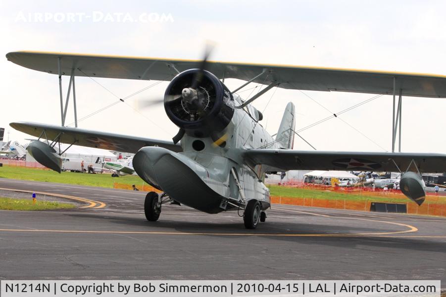 N1214N, 1945 Grumman J2F-6 Duck C/N Not found 33549/N1214N, Sun N Fun 2010