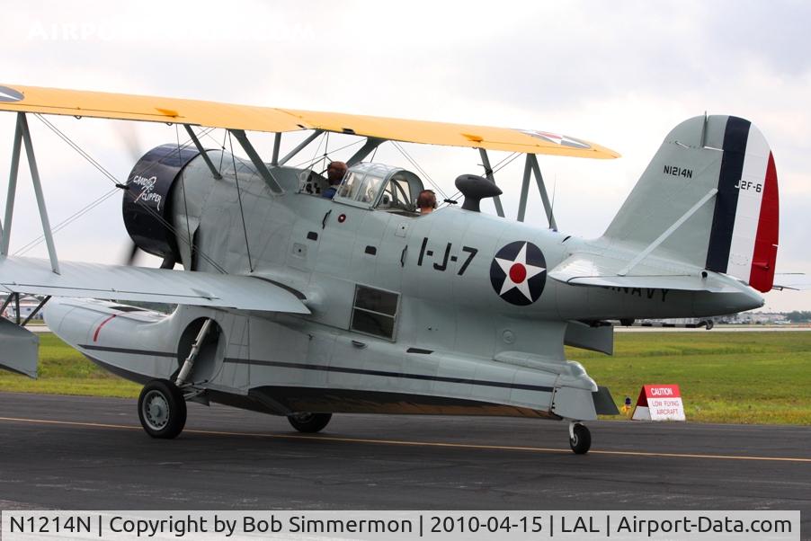 N1214N, 1945 Grumman J2F-6 Duck C/N Not found 33549/N1214N, Sun N Fun 2010