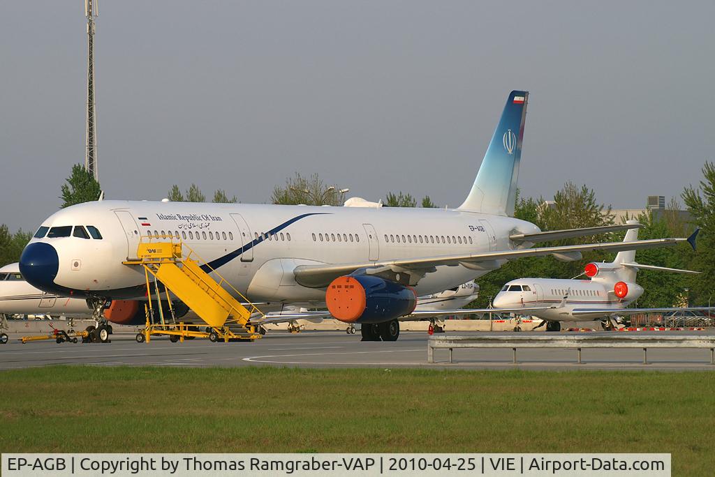 EP-AGB, 2000 Airbus A321-231 C/N 1202, Iran - Government Airbus A321
