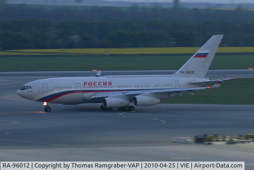 RA-96012, 1994 Ilyushin Il-96-300 C/N 74393201009, Russia - Government Ilyushin96