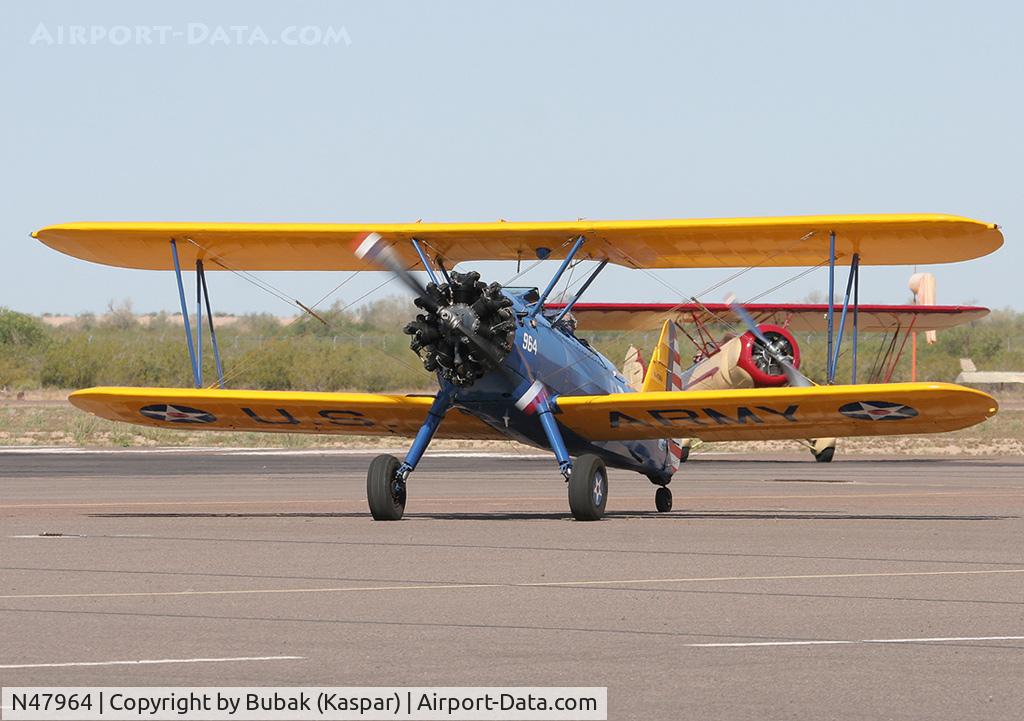 N47964, 1943 Boeing B75N1 C/N 75-7540, Casa Grande