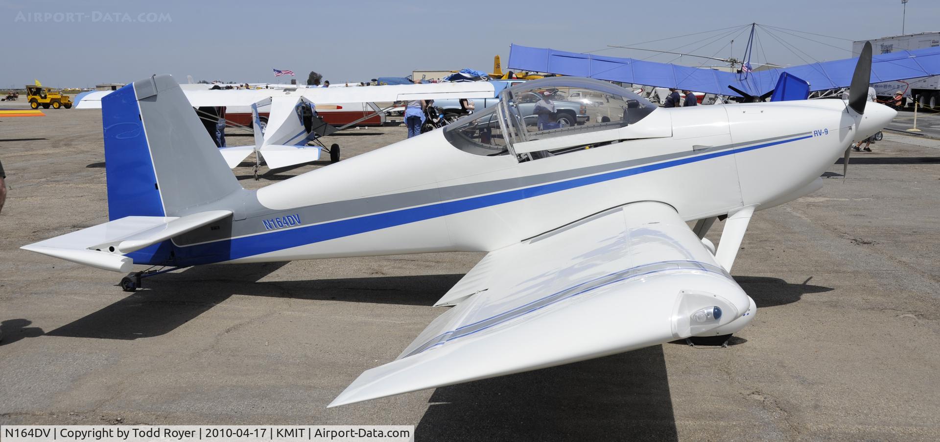 N164DV, 2004 Vans RV-9 C/N 90164, Minter Field fly in 2010