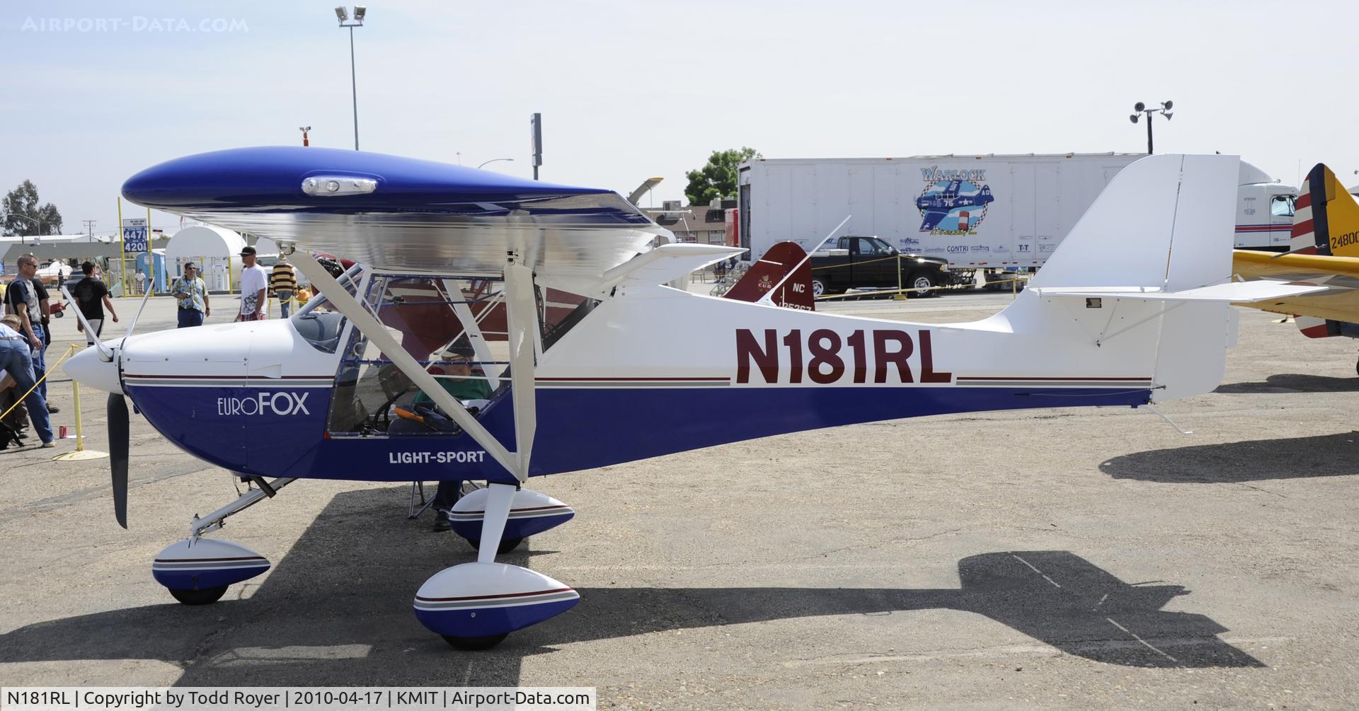 N181RL, 2006 Aeropro Eurofox C/N 19006, Minter Field fly in 2010