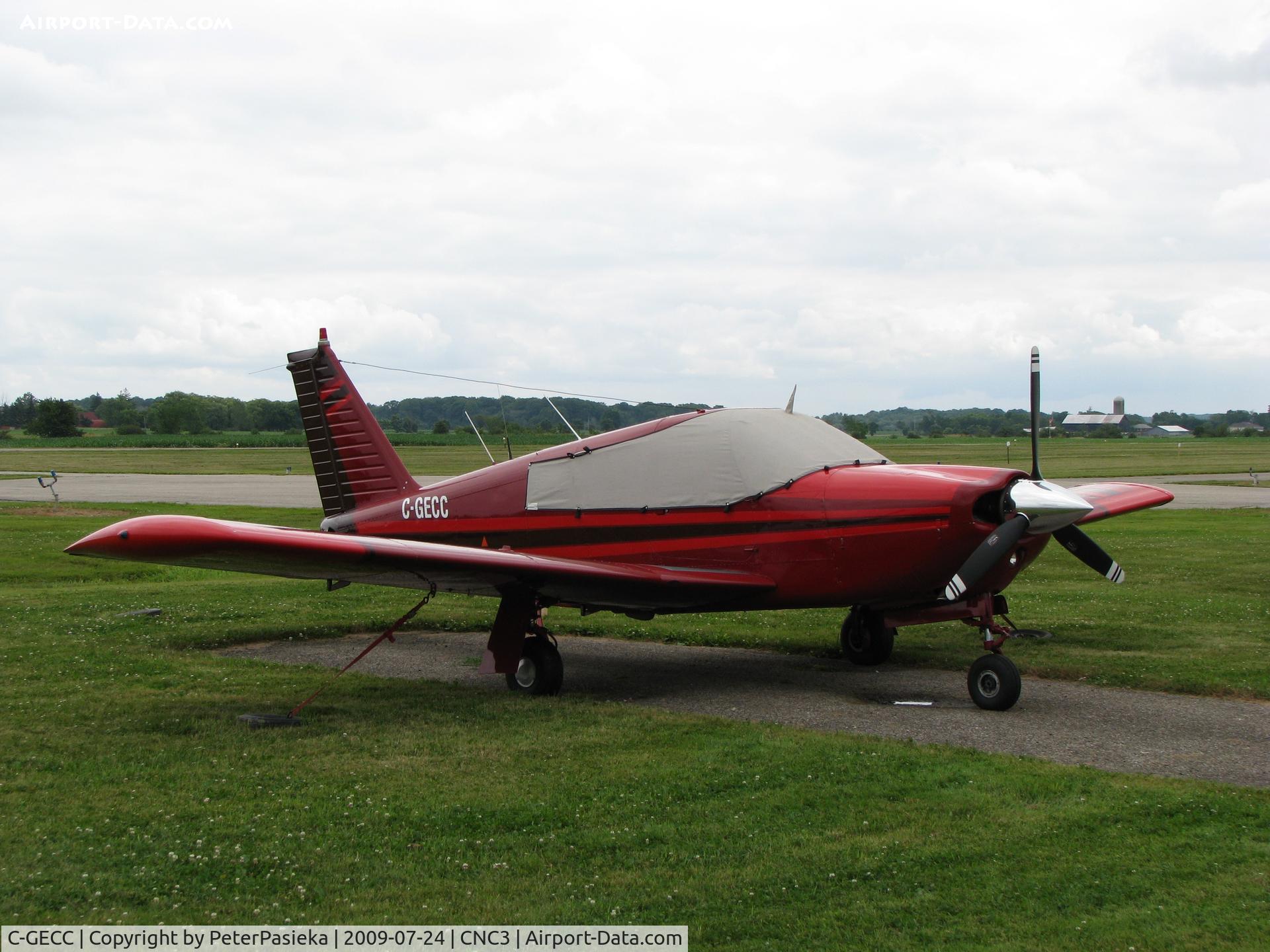 C-GECC, 1969 Piper PA-28R-180 Cherokee Arrow C/N 28R31104, @ Brampton Airport