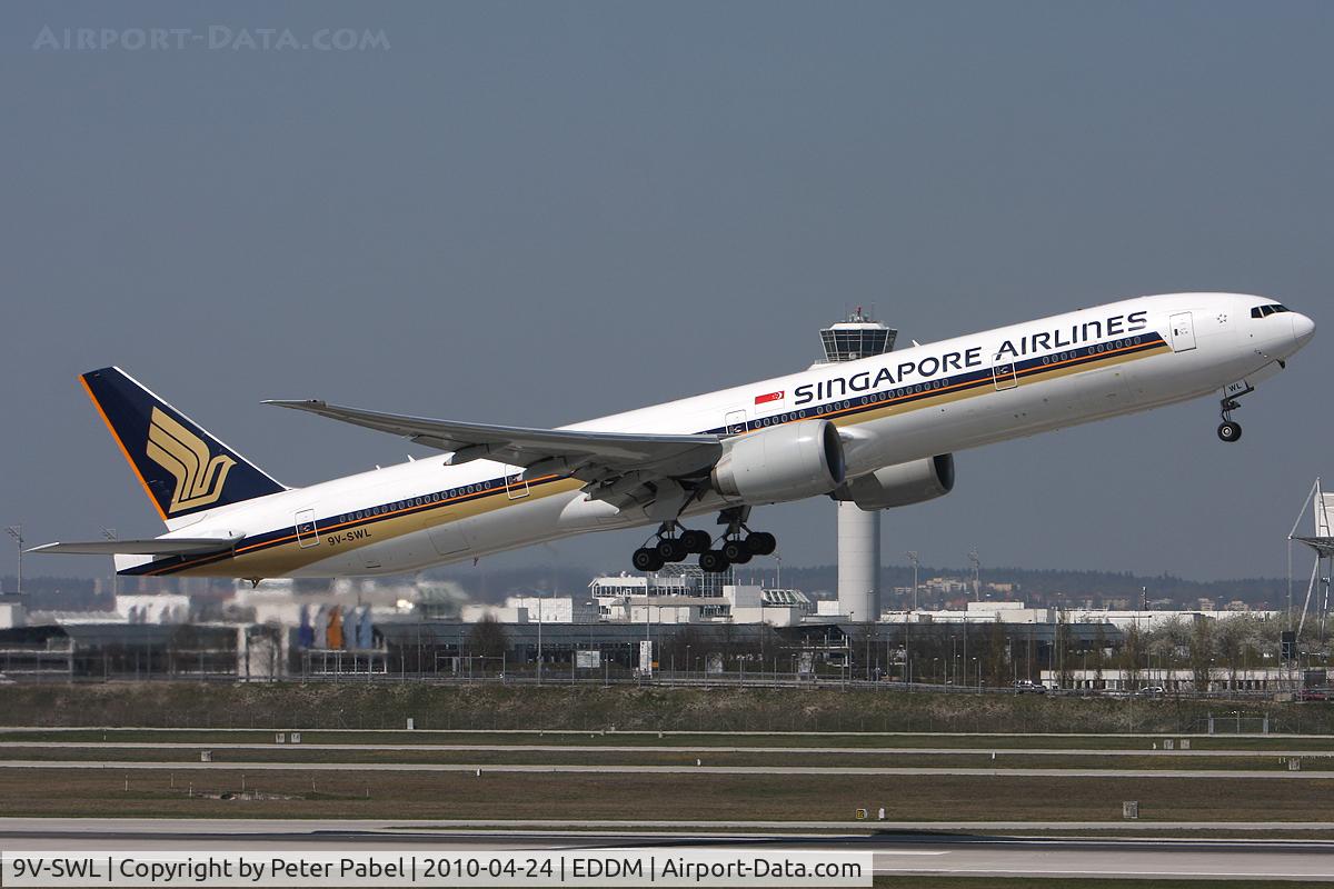 9V-SWL, 2007 Boeing 777-312/ER C/N 34577, MUC