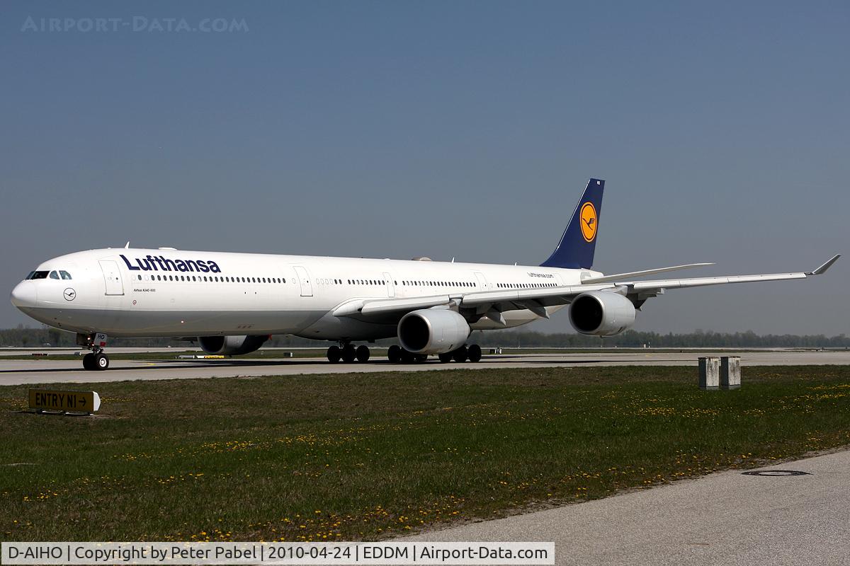 D-AIHO, 2006 Airbus A340-642 C/N 767, MUC
