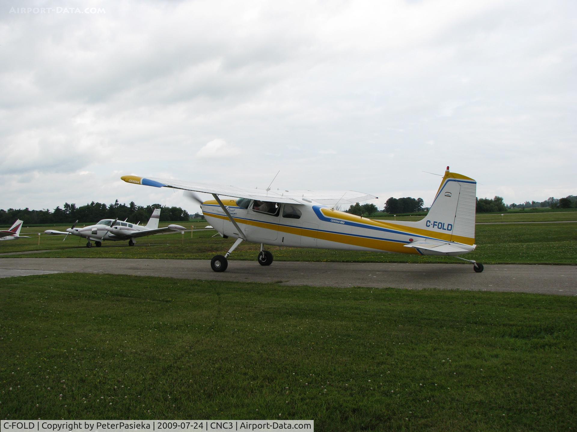 C-FOLD, 1962 Cessna 180E C/N 18051133, @ Brampton Airport