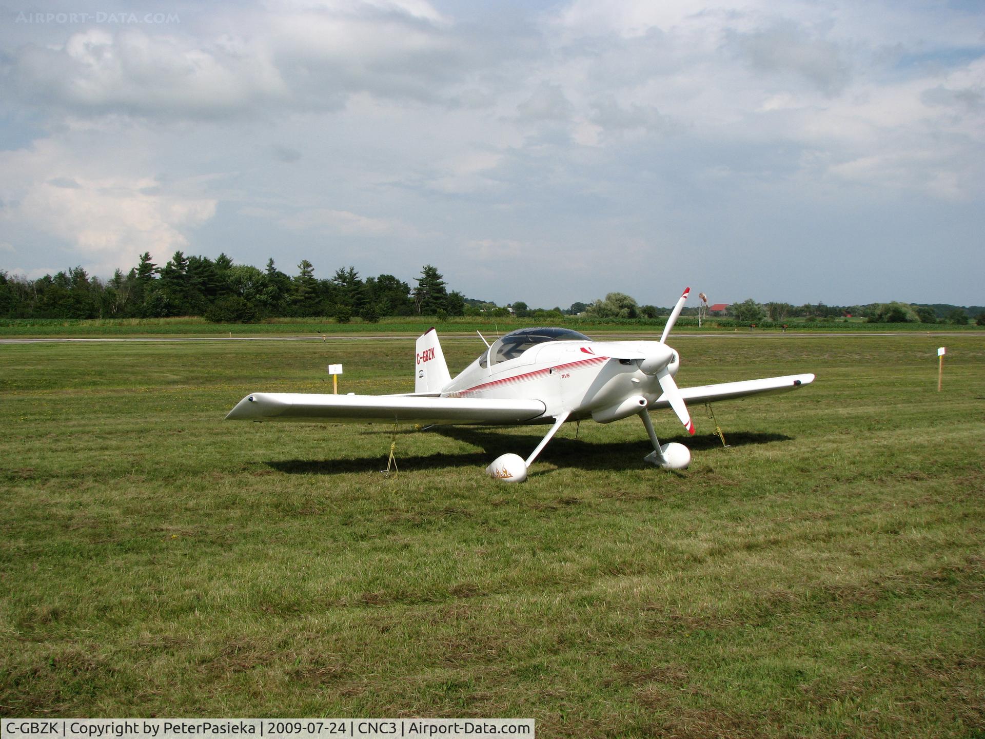 C-GBZK, 1998 Vans RV-6 C/N 24940, @ Brampton Airport