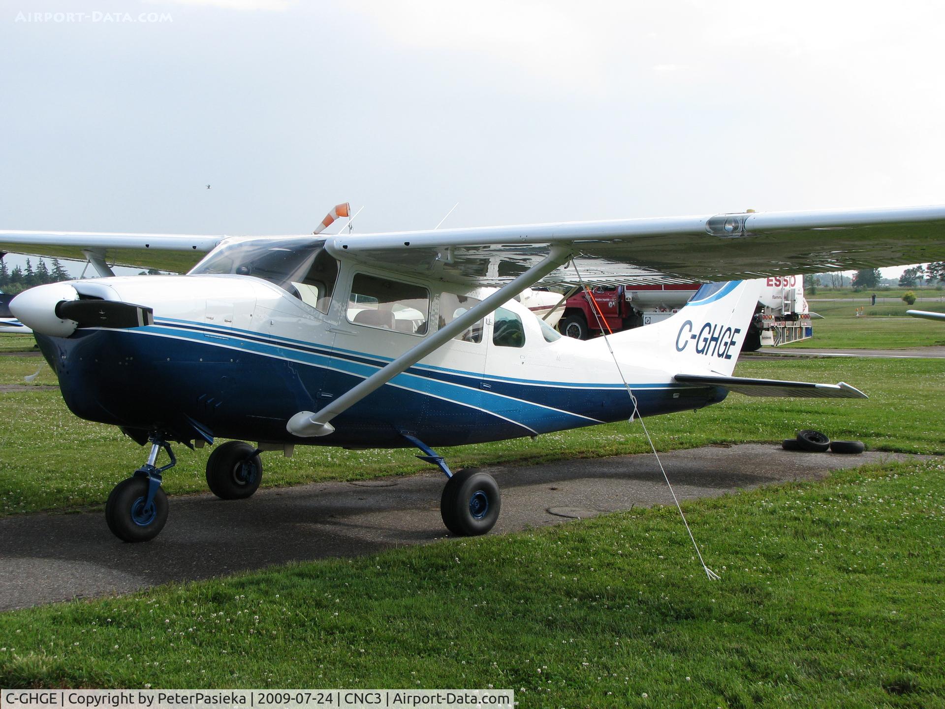 C-GHGE, 1963 Cessna 210-5 (205) C/N 205 0459, @ Brampton Airport