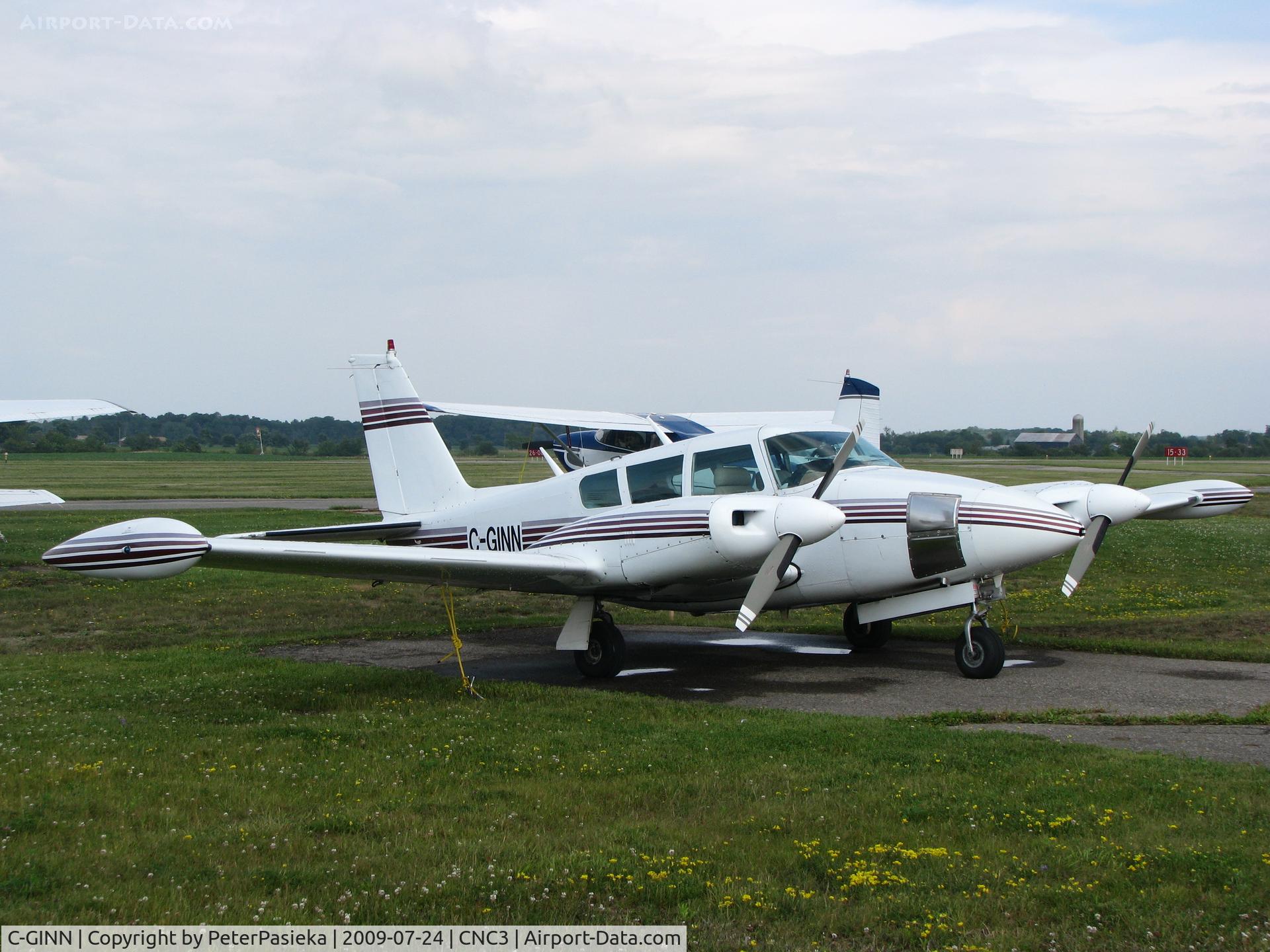 C-GINN, 1969 Piper PA-30-160 B Twin Comanche C/N 30-1828, @ Brampton Airport