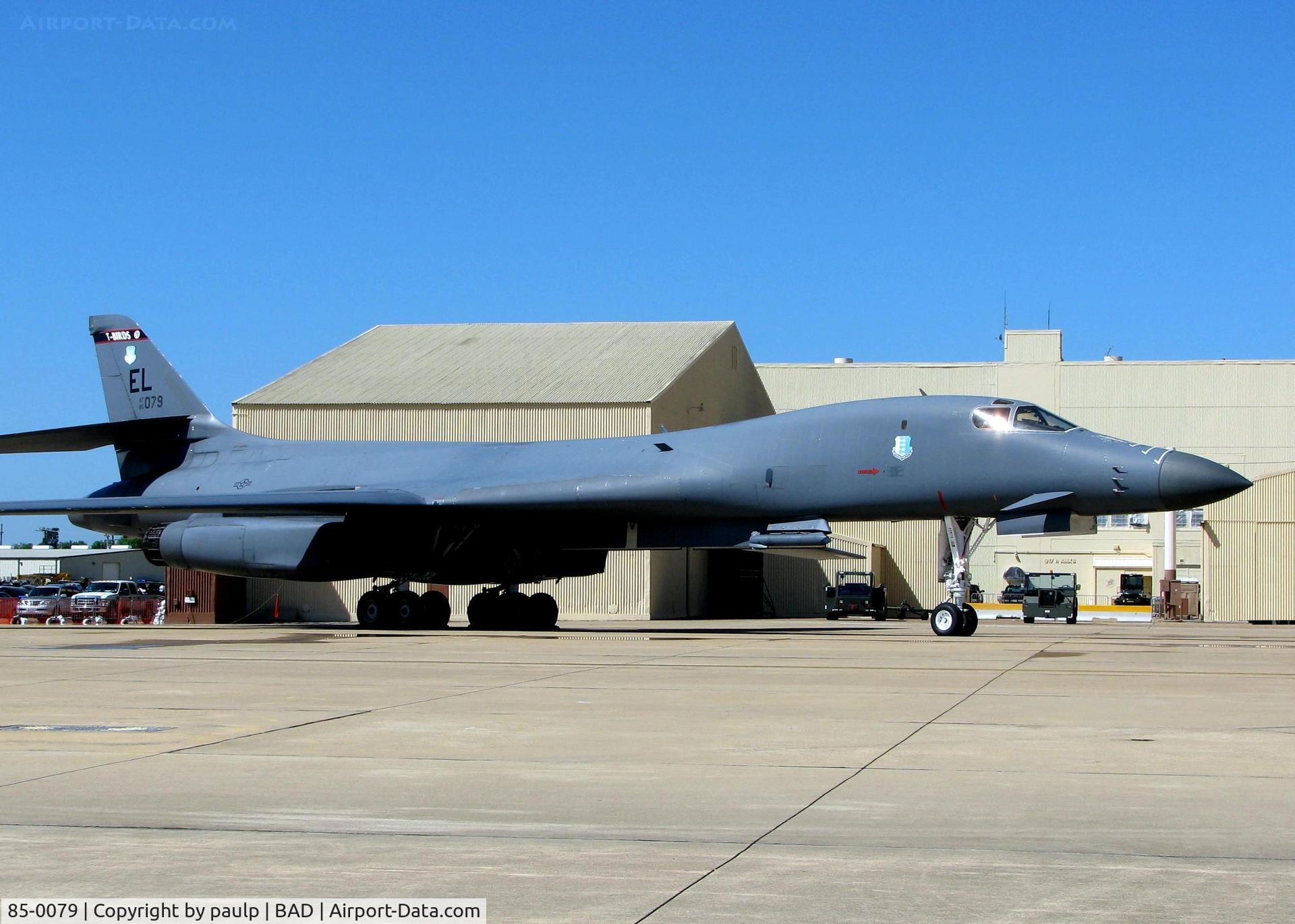 85-0079, 1985 Rockwell B-1B Lancer C/N 39, At the Barksdale Air Force Base Air Show 2010.