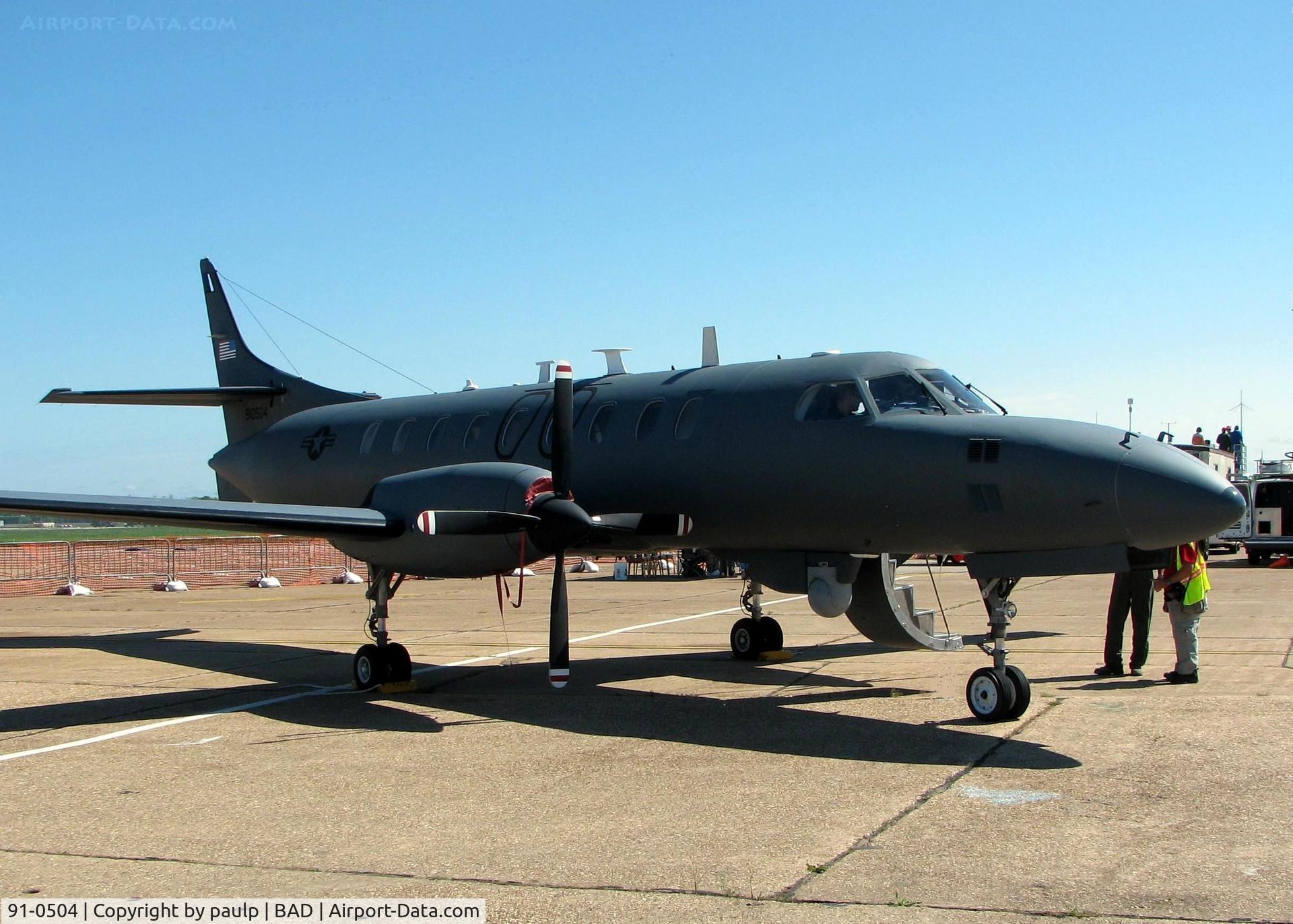 91-0504, 1992 Fairchild C-26B Metro III (SA-227BC) C/N DC-803M, At the Barksdale Air Force Base Air Show 2010.