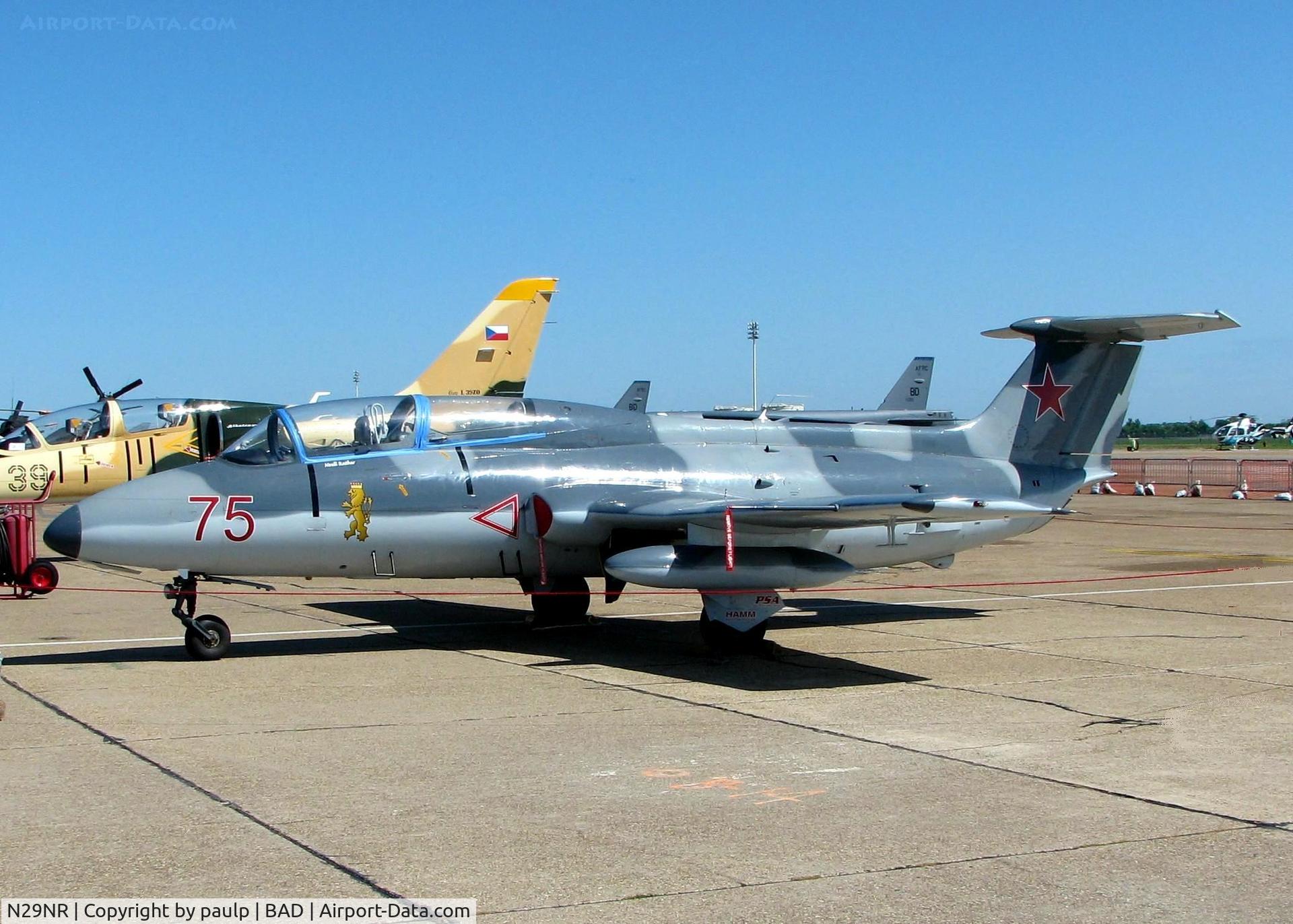 N29NR, 1971 Aero L-29 Delfin C/N 194144, At the Barksdale Air Force Base Air Show 2010.