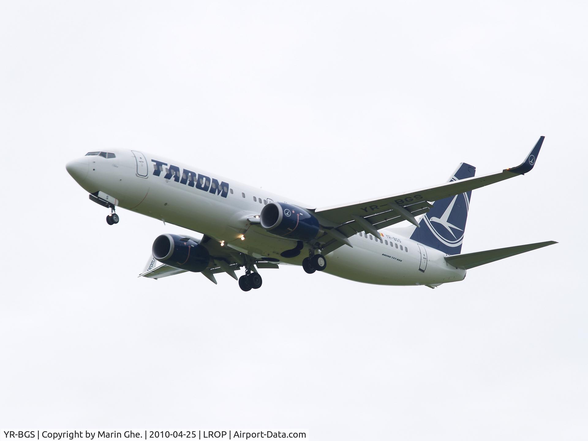 YR-BGS, 2008 Boeing 737-8GJ C/N 37360, Bucuresti - Otopeni