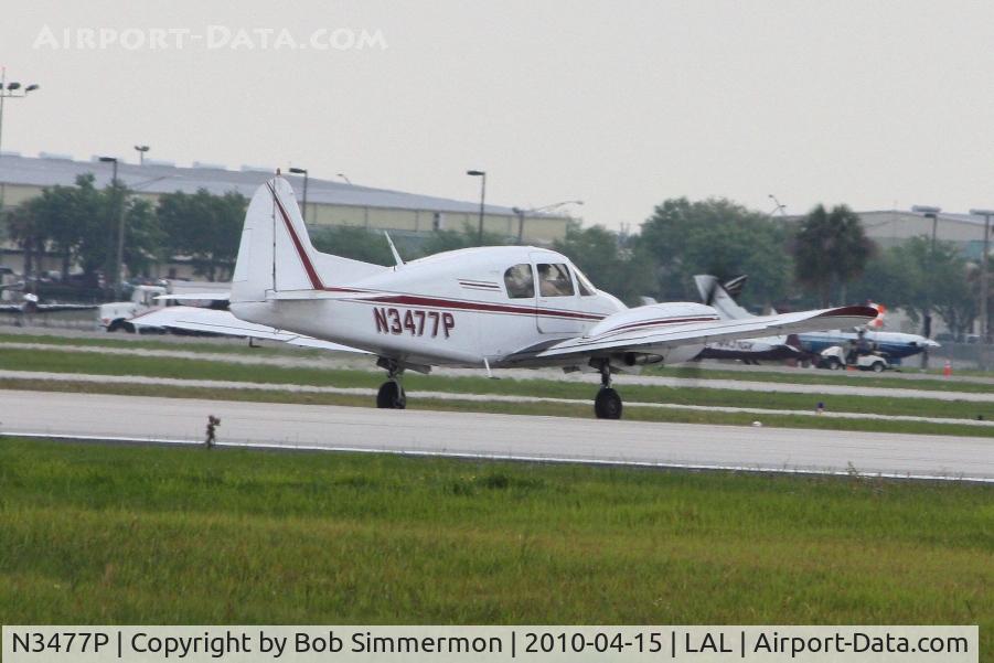N3477P, 1958 Piper PA-23 C/N 23-1451, Departing Lakeland, FL during Sun N Fun 2010