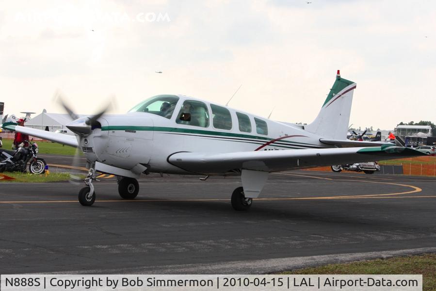 N888S, 1976 Beech V35A Bonanza C/N D-9937, Sun N Fun 2010