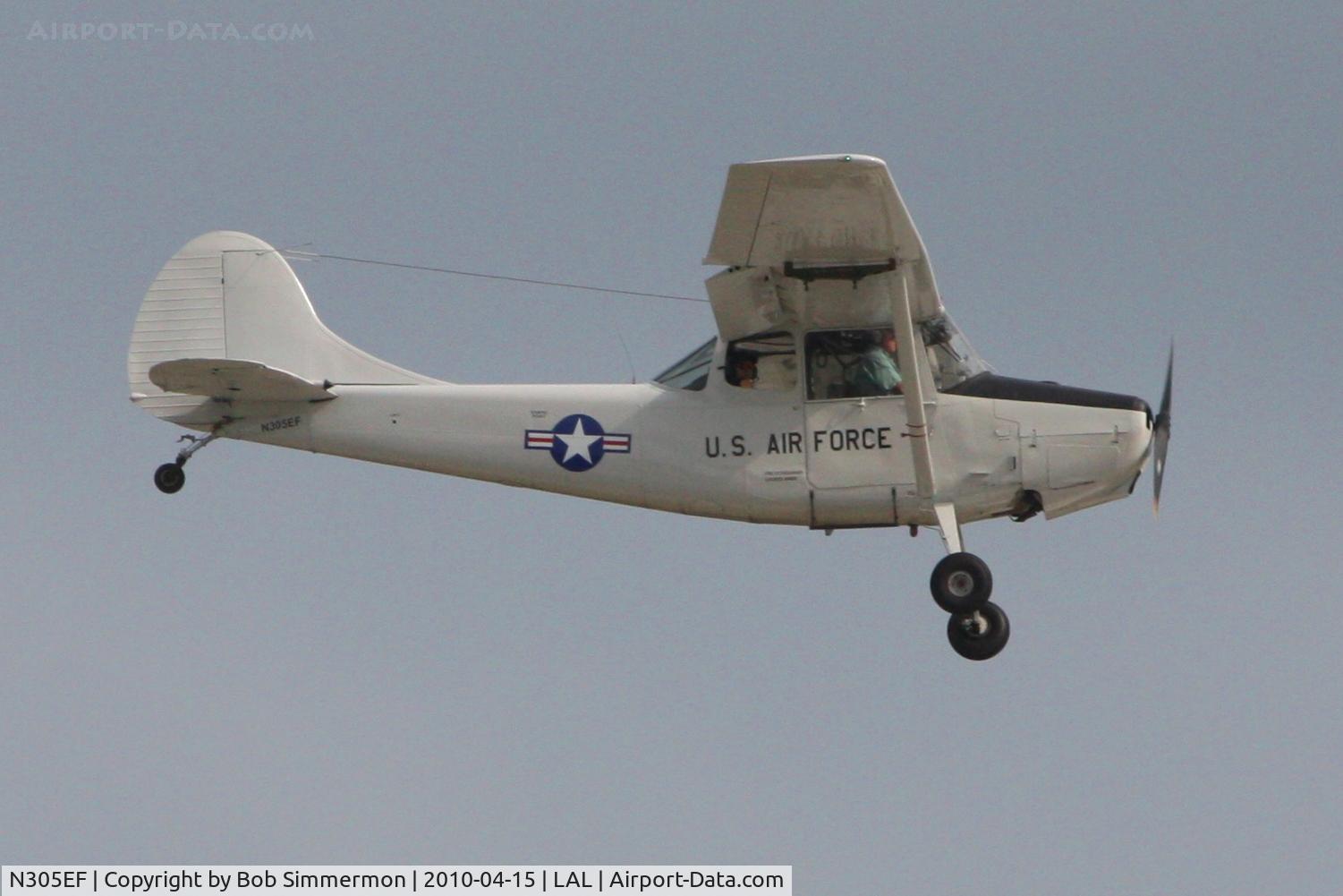 N305EF, Cessna L-19E Bird Dog C/N 24576, Sun N Fun 2010