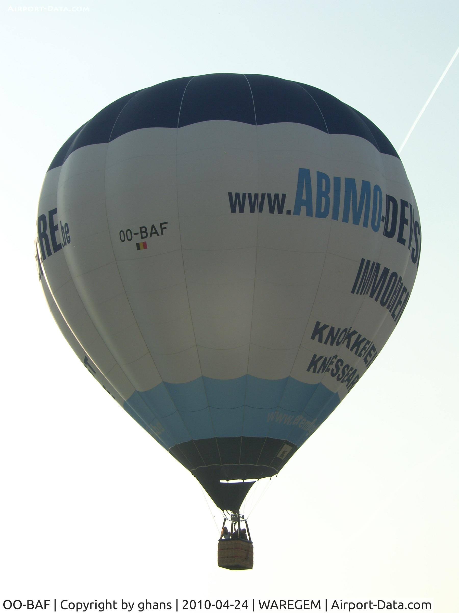 OO-BAF, 1994 Schroeder Fire Balloons G.26/16 C/N 414, Abimo