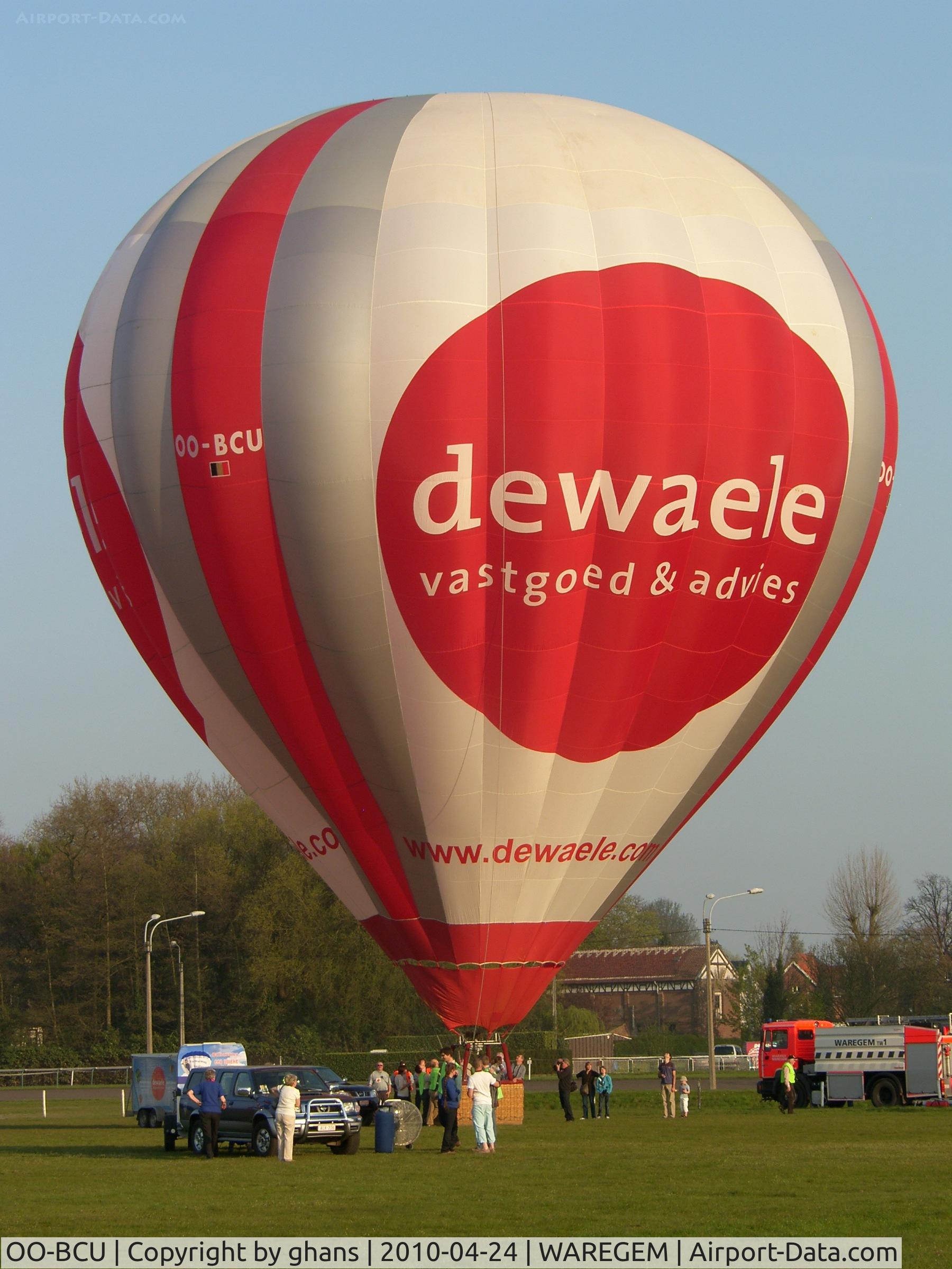 OO-BCU, 2000 Schroeder Fire Balloons G.45/24 C/N 900, Dewaele Vastgoed