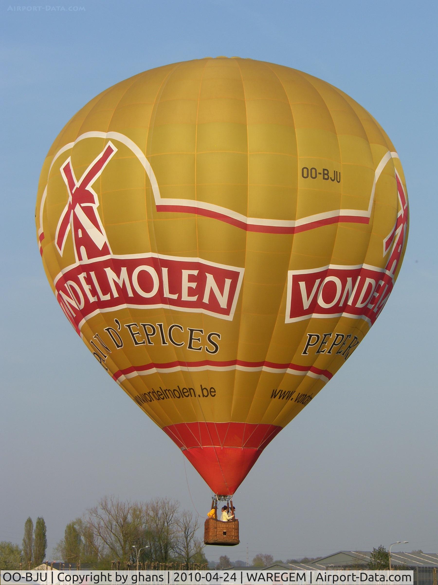 OO-BJU, 2002 Cameron Z-105 C/N 10329, Vndelmolen