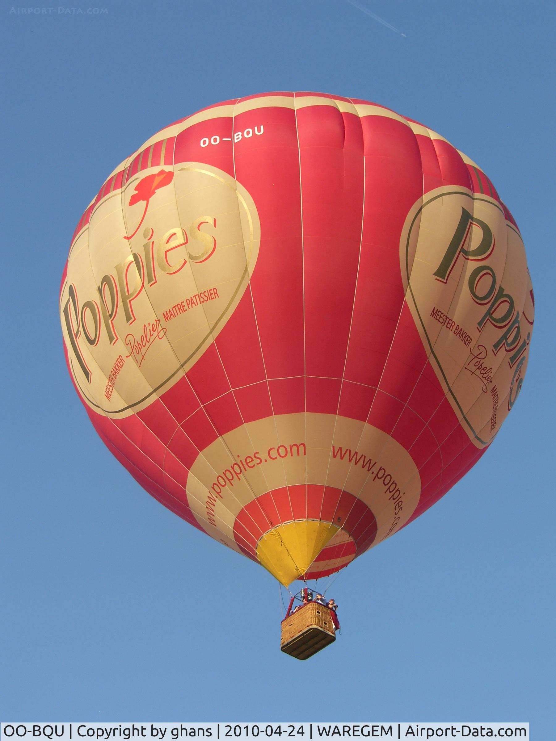 OO-BQU, 2007 Lindstrand Balloons LBL 150A C/N 631 (2), Poppies