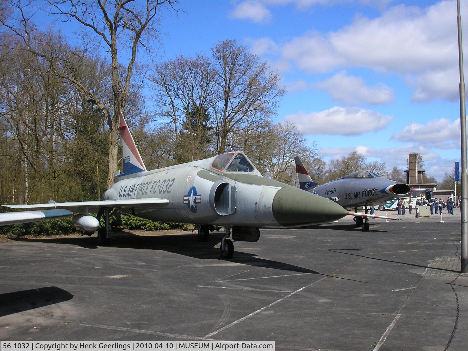 56-1032, 1956 Convair F-102A Delta Dagger C/N 8-10-351, Soesterberg AF Museum , F-102A